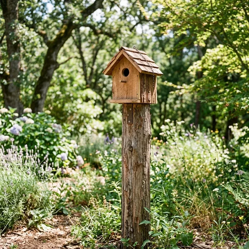 Bird House Post Ideas