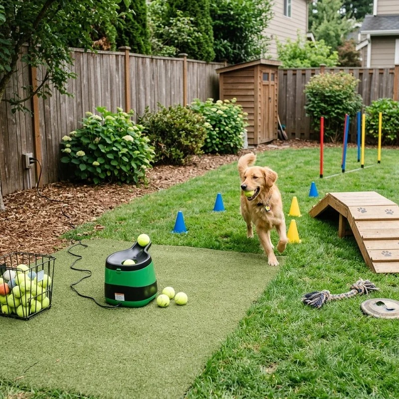 Backyard Dog Playground Ideas