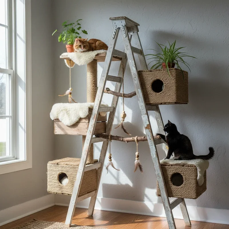 DIY Cat Tower Ideas