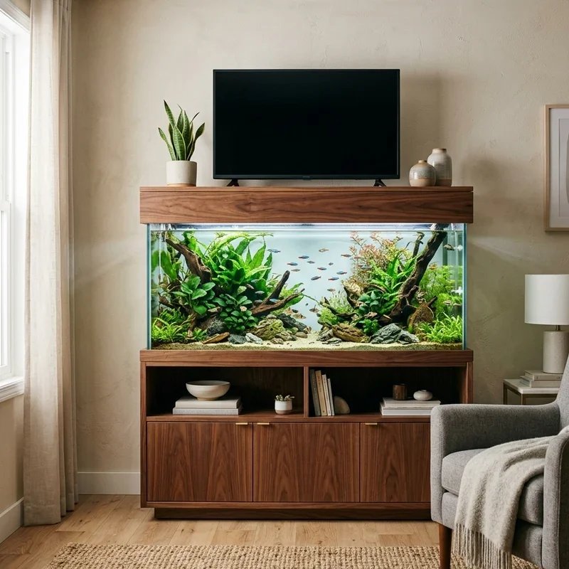 Fish Tank Ideas for Living Room
