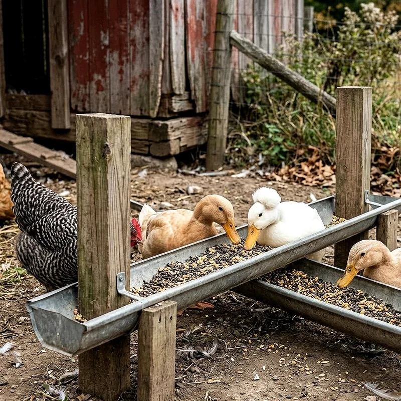Duck Feeder Ideas