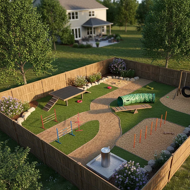 Backyard Dog Run Ideas