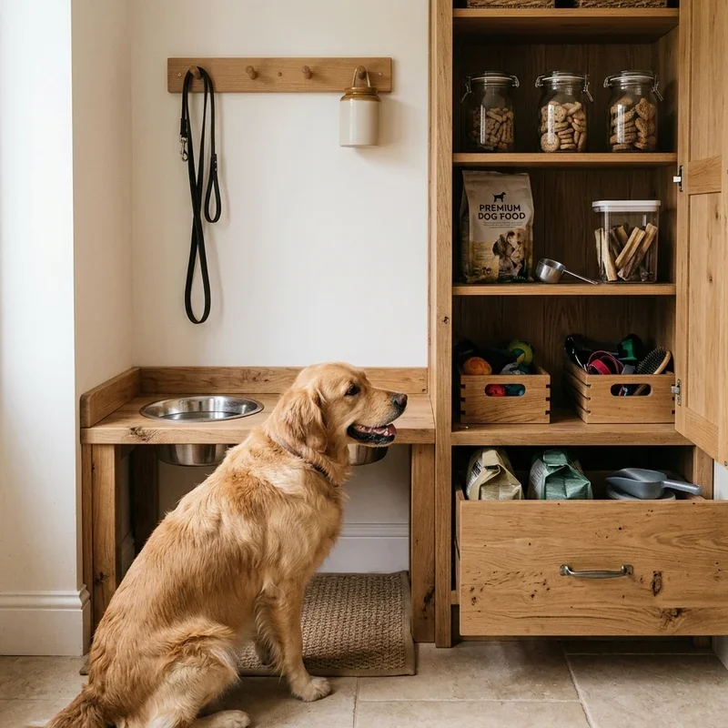 Dog Feeding Area Ideas