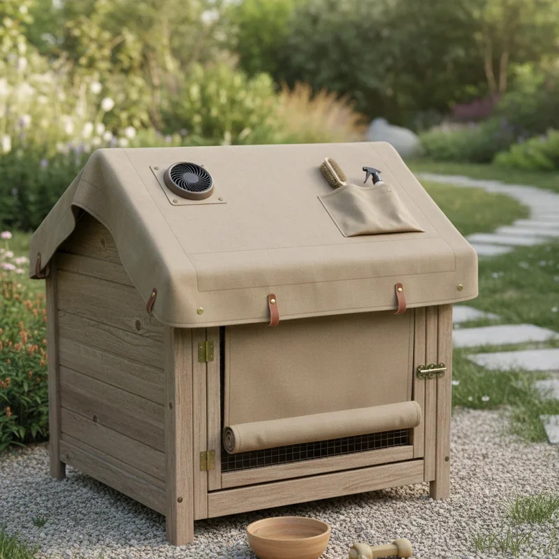 Dog Kennel Cover Ideas