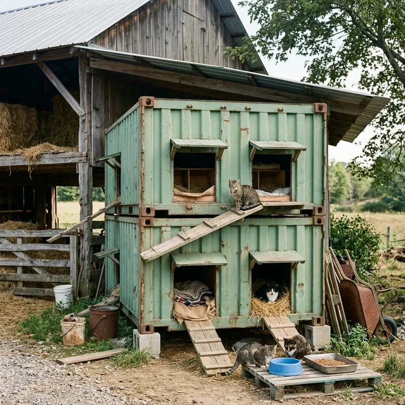 Barn Cat Shelter Ideas