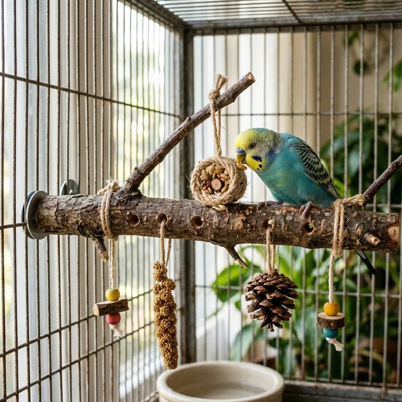 DIY Bird Perch Ideas