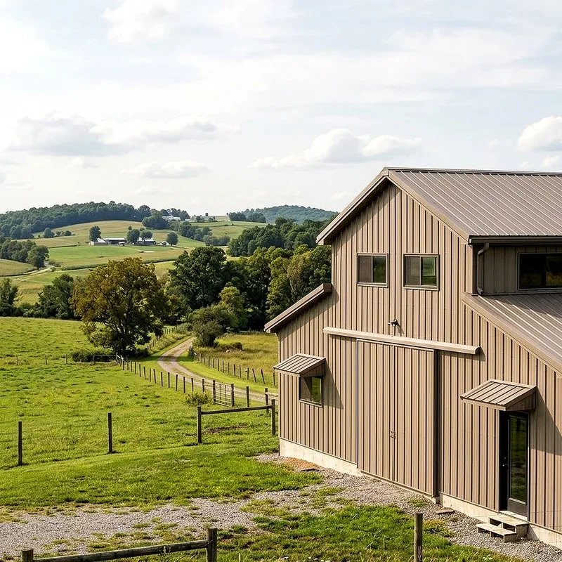 Metal Barn Color Ideas