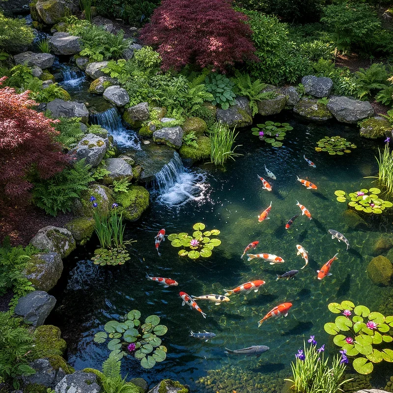 Koi Fish Pond Ideas