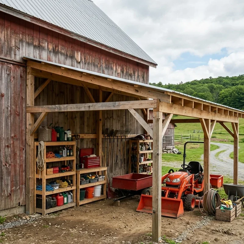Barn Lean To Ideas