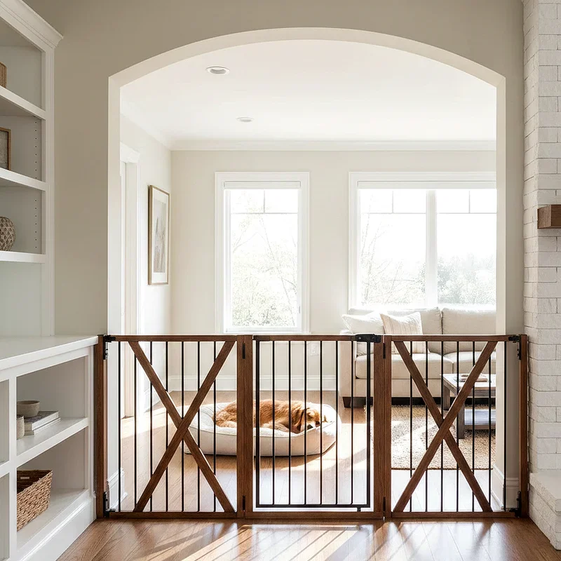 15 Dog Gate Ideas to Keep Your Pup Safe and Stylish