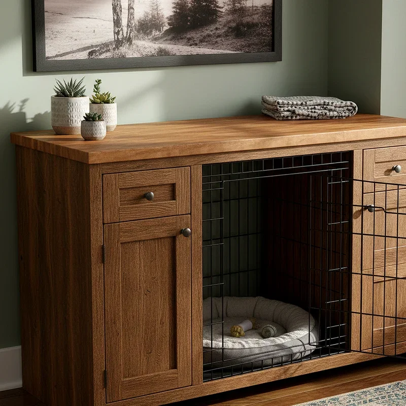 Dog Crate Decorating Ideas
