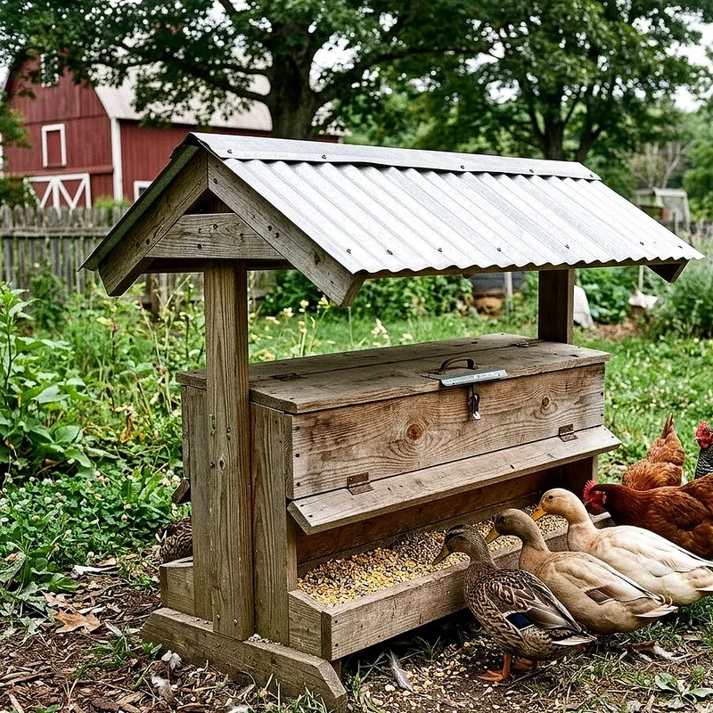 Duck Feeder Ideas