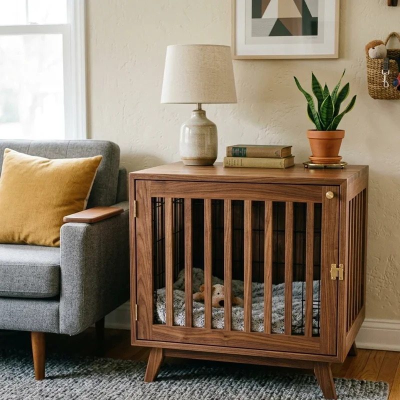 Dog Crate Ideas for Living Room