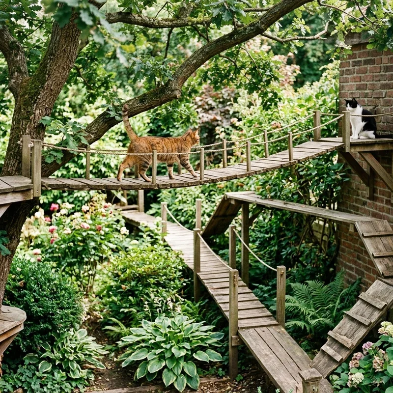 15 Cat Highway Ideas for Happy and Active Indoor Cats