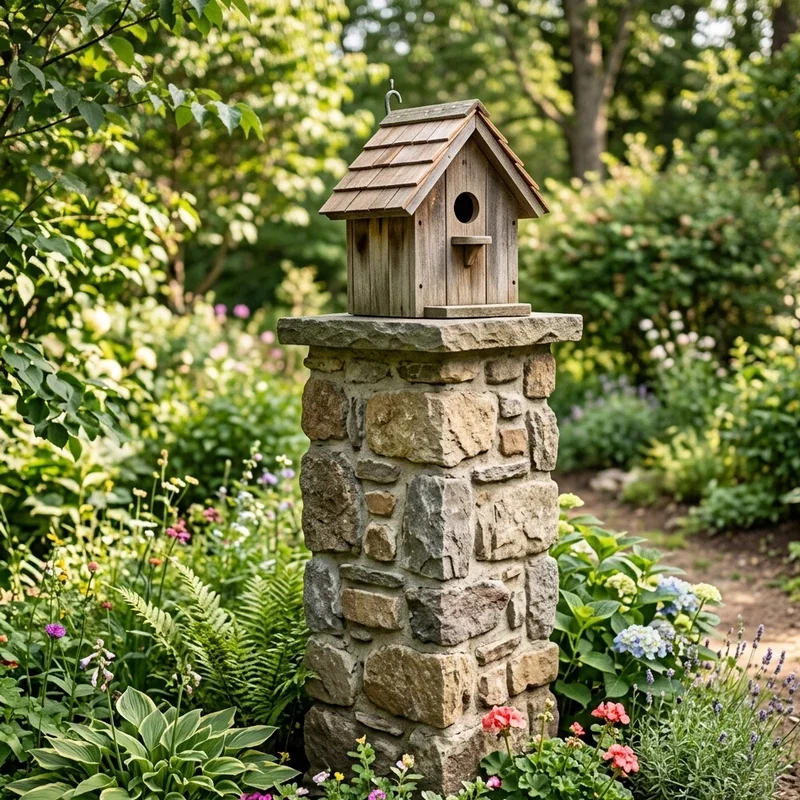 Bird House Post Ideas