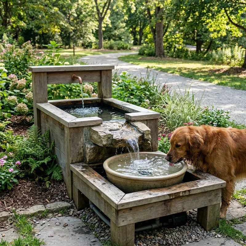 Dog Water Station Ideas
