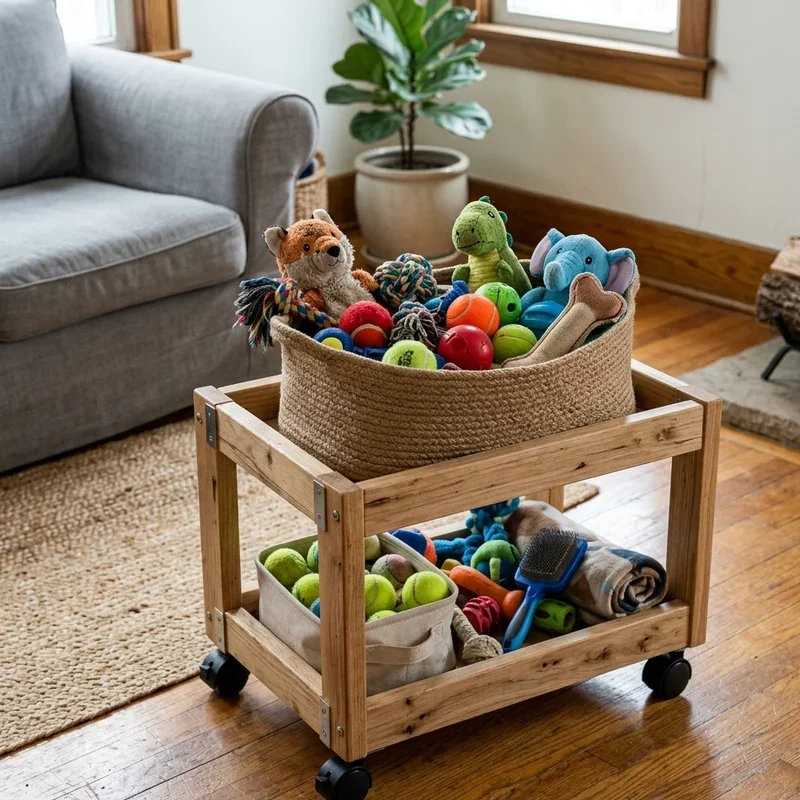Dog Toy Basket Ideas