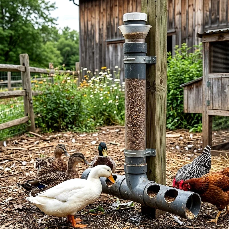 Duck Feeder Ideas