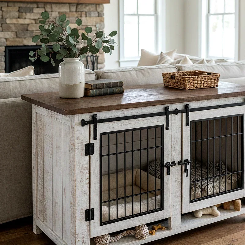 DIY Indoor Dog Kennel Ideas
