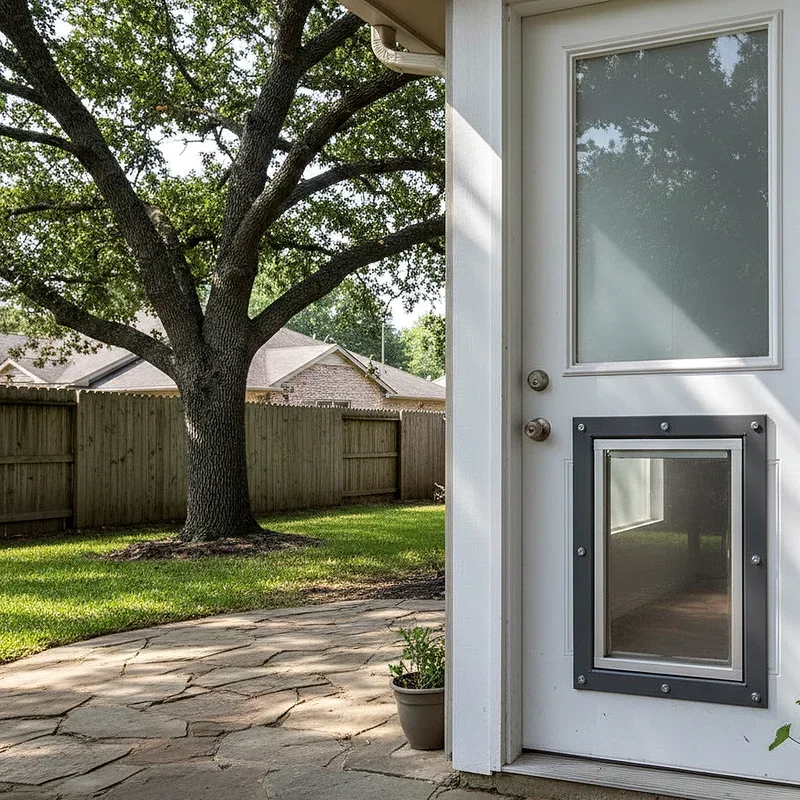 Exterior Dog Door Ideas