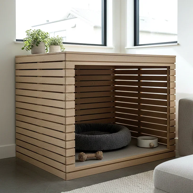 DIY Indoor Dog Kennel Ideas