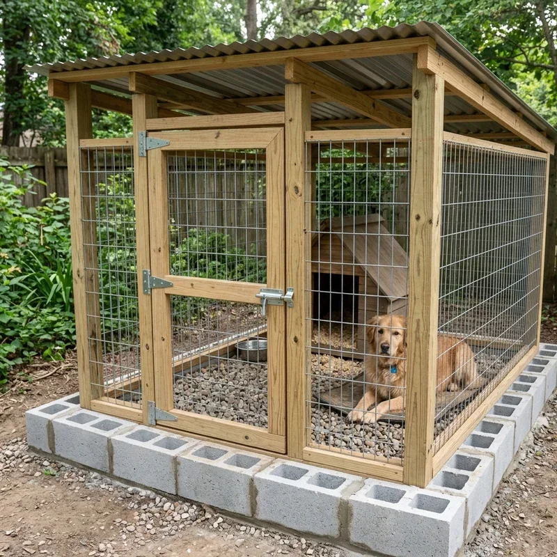 DIY Dog Kennel Ideas