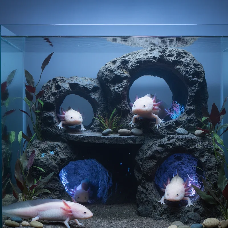 Axolotl Tank Ideas