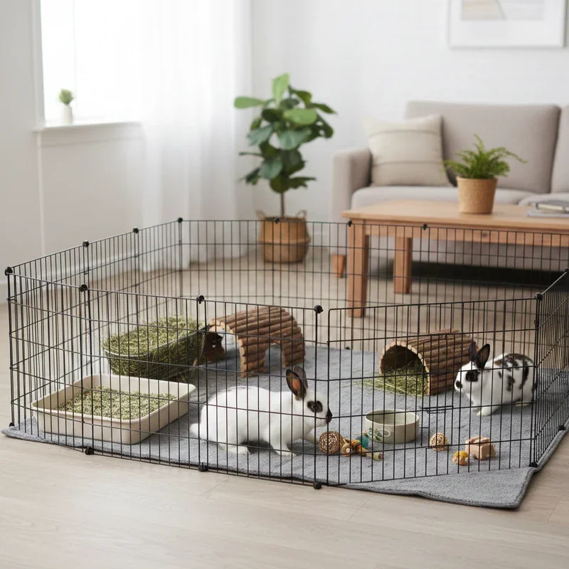 15 Indoor Rabbit Playpen Ideas for Safe and Happy Bunnies