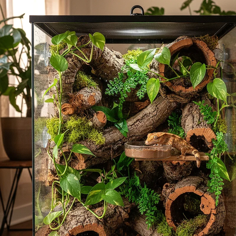 Crested Gecko Enclosure Ideas