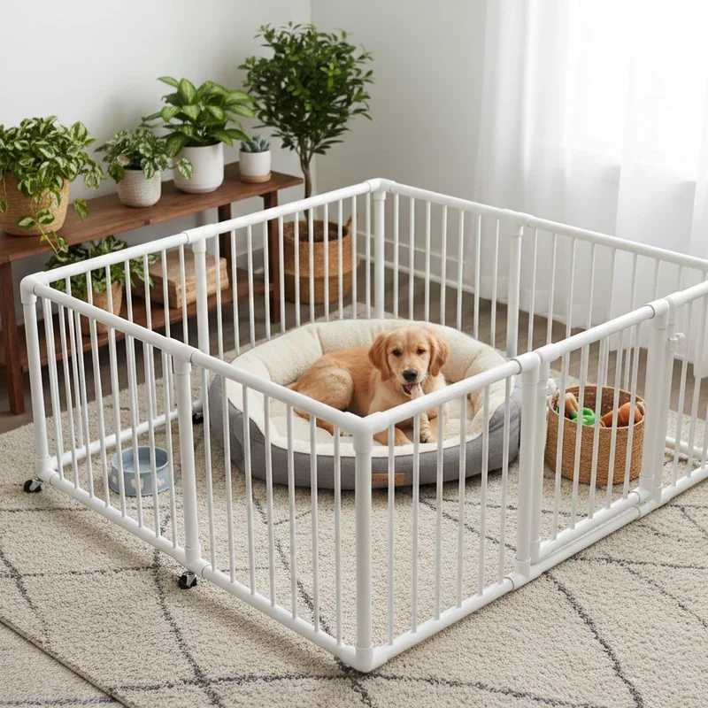 DIY Indoor Dog Fence Ideas