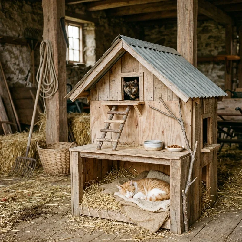 Barn Cat Shelter Ideas
