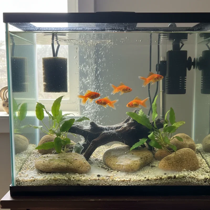 Goldfish Tank Setup Ideas