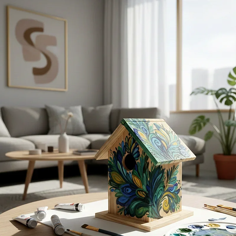 Bird House Painting Ideas