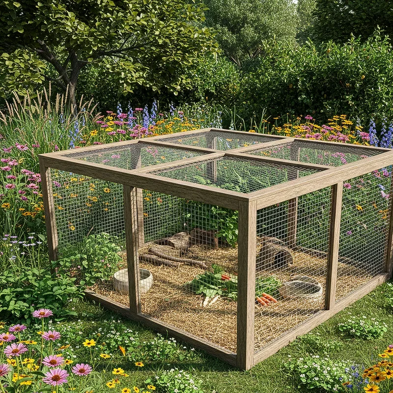 Outdoor Rabbit Enclosure Ideas