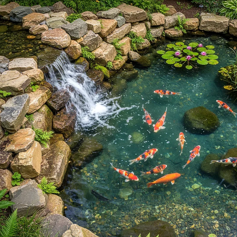 Koi Fish Pond Ideas