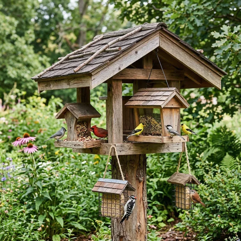 DIY Bird Feeding Station Ideas