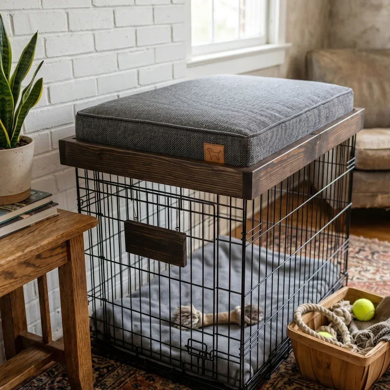 Dog Crate Topper Ideas