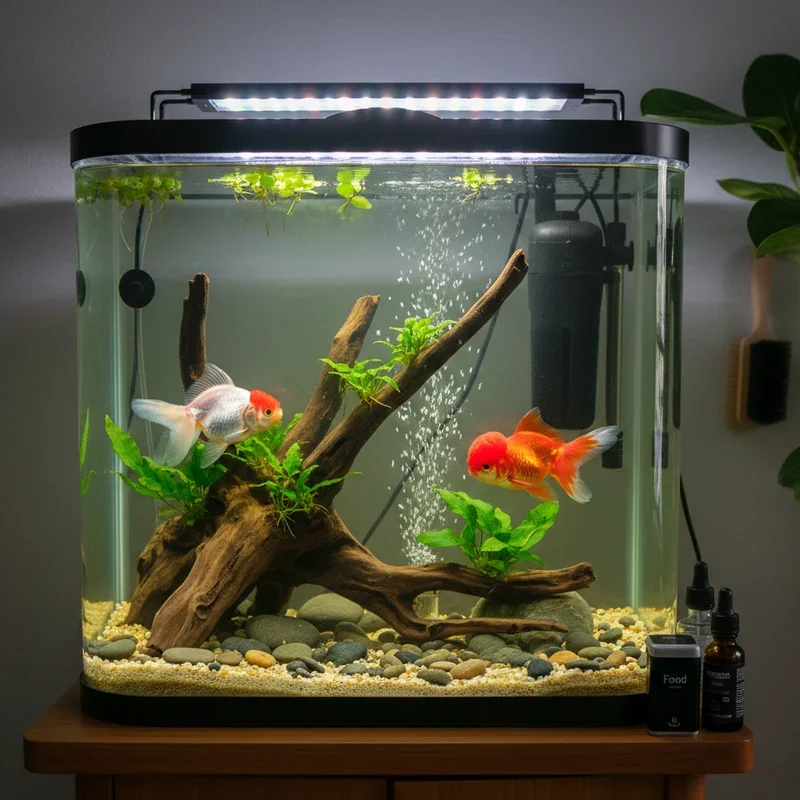 Fancy Goldfish Tank Ideas