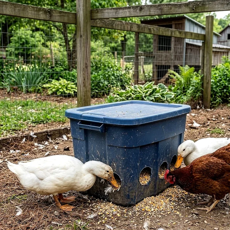 Duck Feeder Ideas