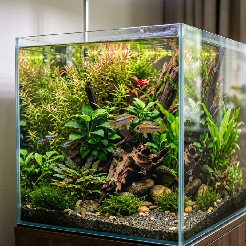 Cichlid Fish Tank Ideas
