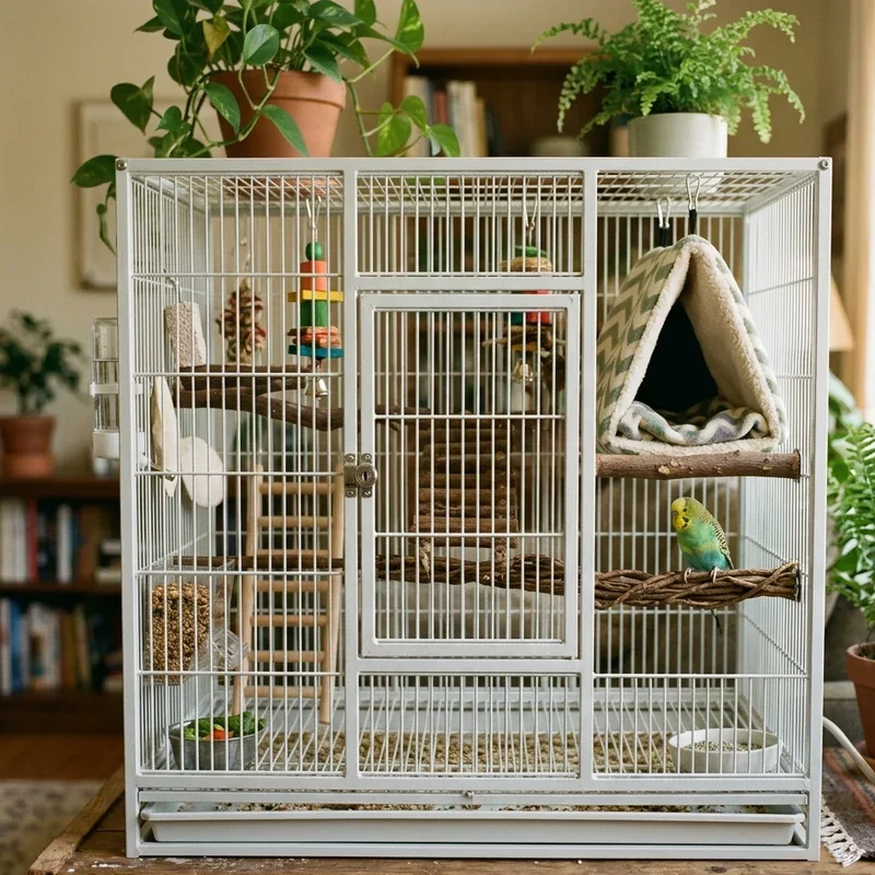 Bird Cage Setup Ideas