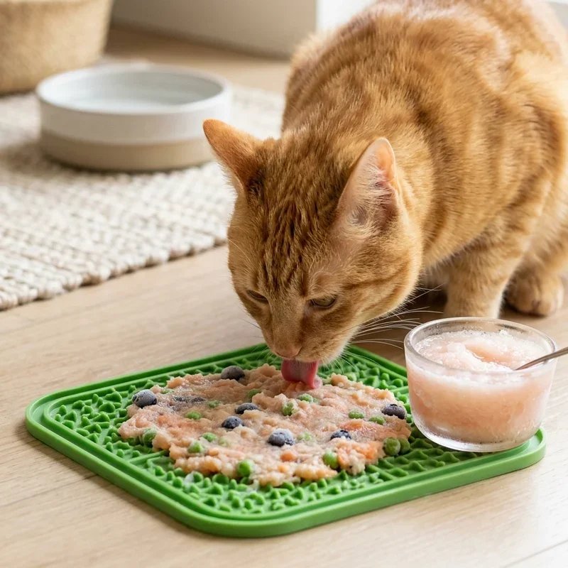 Cat Lick Mat Ideas