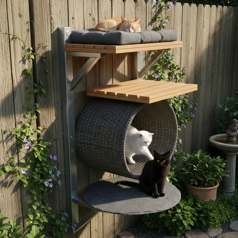 Outdoor Cat Perch Ideas