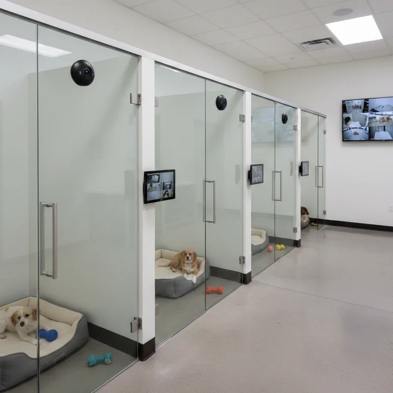 Indoor Dog Boarding Kennel Ideas