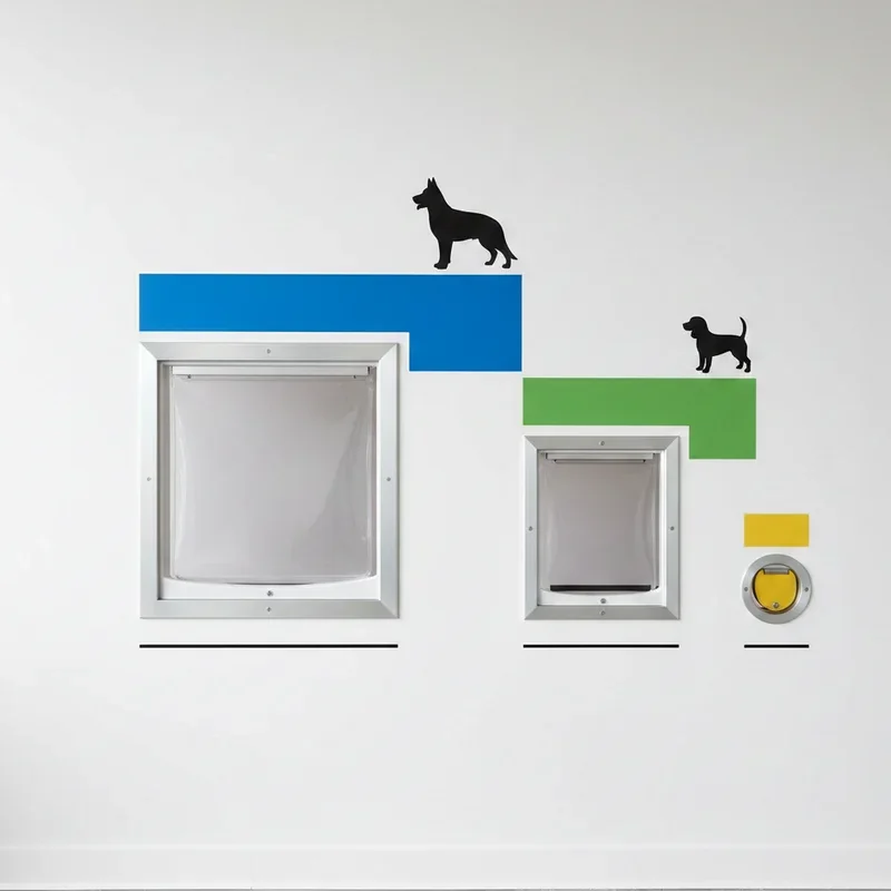 Dog Door Ideas for Wall