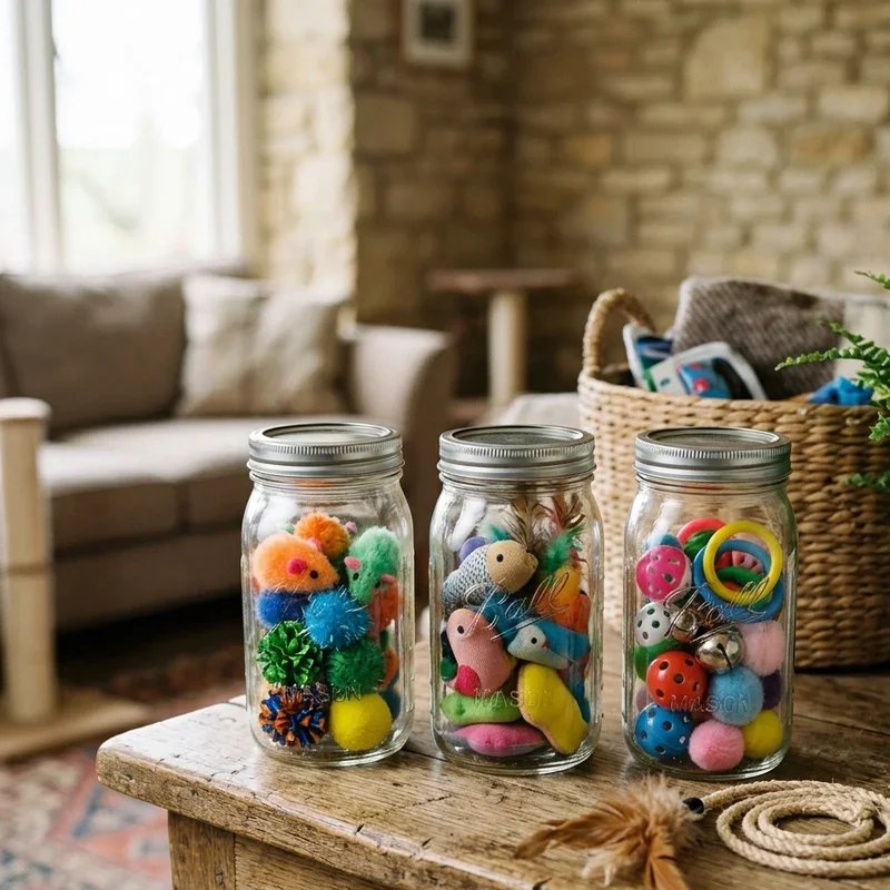 Cat Toy Storage Ideas