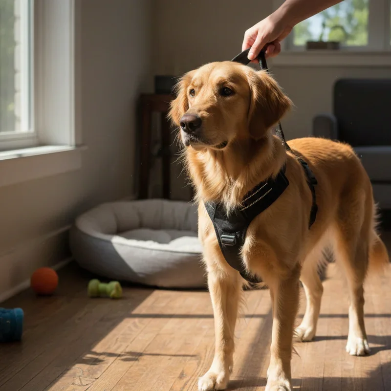 How to Put On Dog Harness