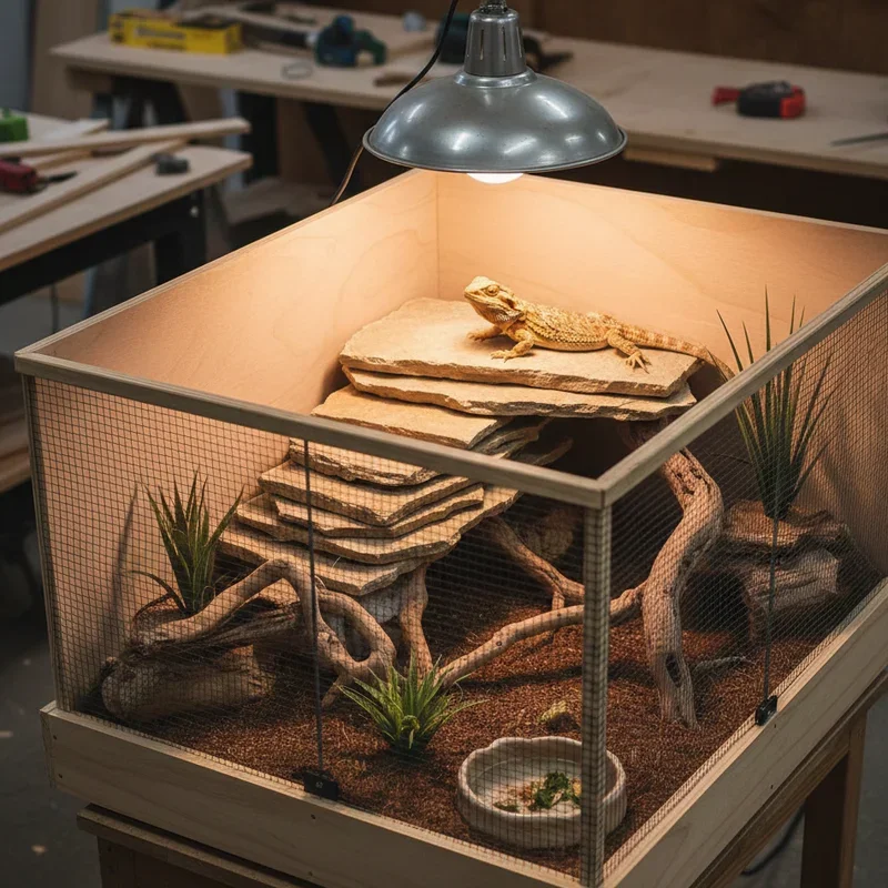 DIY Bearded Dragon Enclosure Ideas