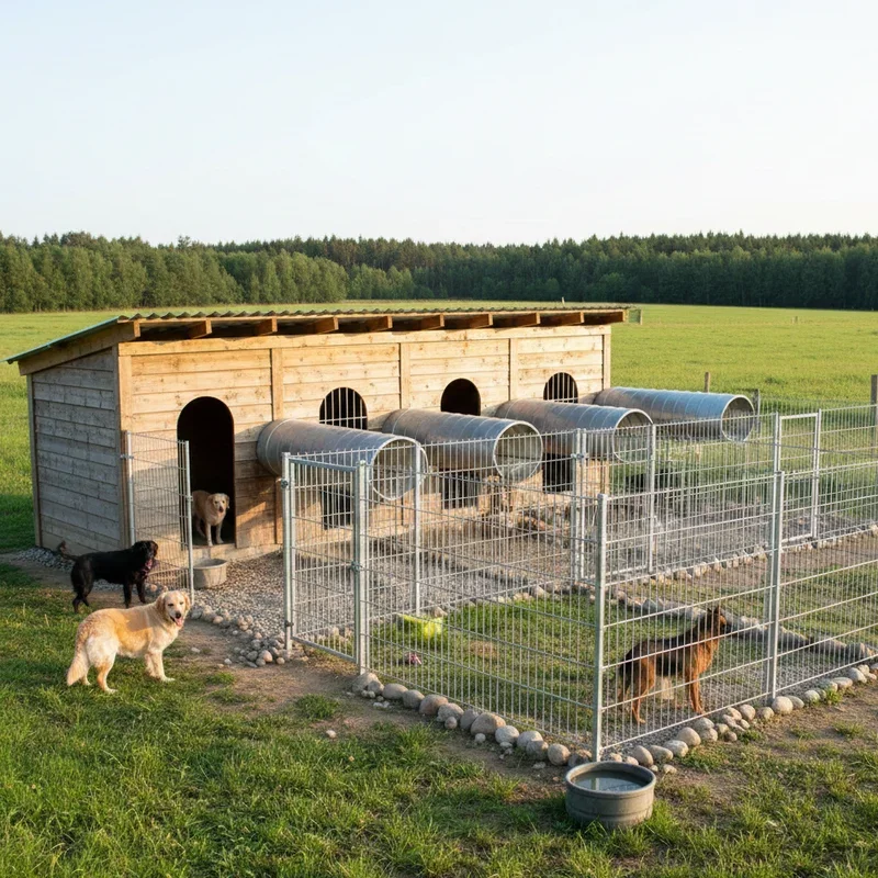 Dog Kennel Ideas for Multiple Dogs