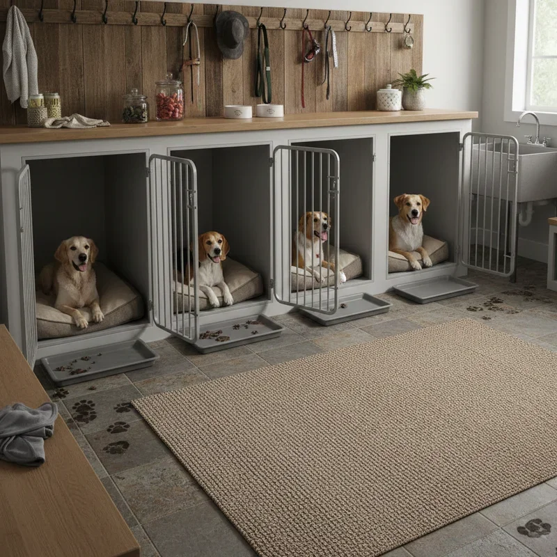 Dog Kennel Ideas for Multiple Dogs